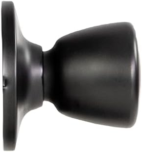 Design House Terrace Dummy Door Knob, Matte Black