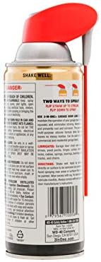 3-IN-ONE Garage Door Lubricant with SMART STRAW SPRAYS 2 WAYS, 11 OZ [6-PACK]