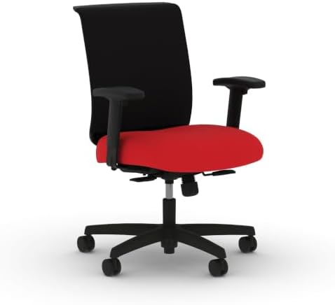 HON Convergence Ergonomic Office Chair, Office Desk Computer Chair, Ruby