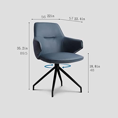 Office Chair Leisure Computer Chair Home Comfortable Sedentary Study Bedroom Backrest Swivel Chair Office Chair (Color: Grey) (Color : Grey) (Beige)