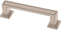 Franklin Brass 10 Pack Brushed Nickel Cabinet Handles 3 inch (76mm) Kitchen Cabinet Handles and Drawer Pulls for Cupboards and Dressers | Recessed Square