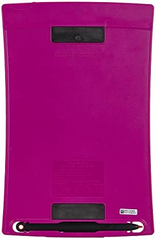 Boogie Board Jot Reusable Writing Tablet, Includes 8.5 in LCD Writing Tablet, Instant Erase, Stylus Pen, Built in Magnets & Kickstand, Pink