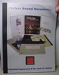 1/2" (12mm) Thermobind Black Thermal Binding Covers, (80 Covers)