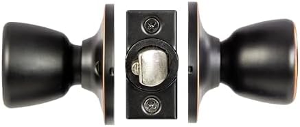 Design House Terrace Passage Door Knob, Oil Rubbed Bronze