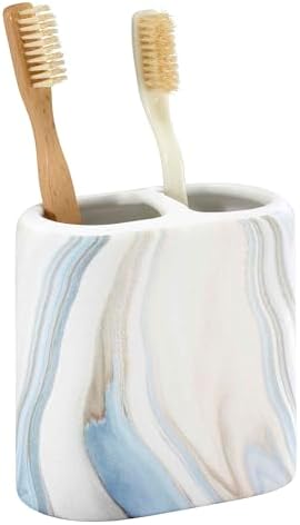 Avanti Linens Accessories Bathroom Essentials, Toothbrush Holder, Blue