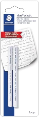 STAEDTLER Mars Plastic Eraser Refills - 18 Pack, 36 Count