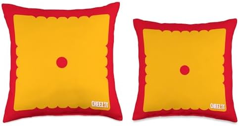 Cheez-It Cracker Throw Pillow