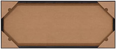 Kate and Laurel Sylvie Blank Framed Canvas Wall Art, 18x40 White, Modern Empty Canvas for Paint-Your-Own Art, Premium Framed