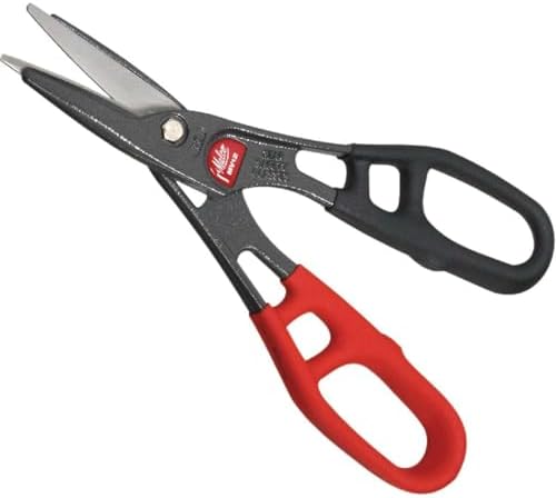 Malco MV12 Andy Combination Vinyl Cutting Snip, Replaceable 3-inch High Carbon Steel Blades, for Cutting Vinyl Siding or Flooring, Carpeting, Aluminum Trim Coil, Landscape Edging, & Leather