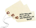 Avery® Shipping Tags with Wire, 11.5 pt. Stock, 4-1/4" x 2-1/8", 1,000 Manila Hang Tags (12604)