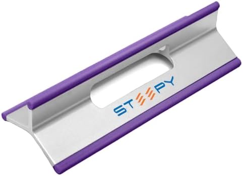 Steepy Portable Laptop Stand for Desk Adjustable Height, 13-17 Inch Devices