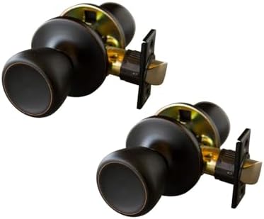 Design House Terrace Passage Door Knob, Oil Rubbed Bronze
