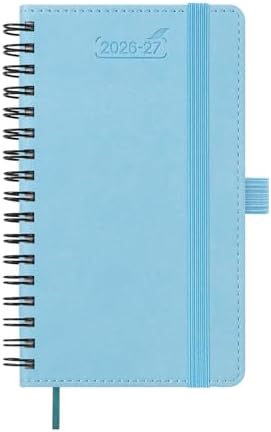 BEZEND Pocket Calendar 2026-2027, Weekly Monthly Academic Planner (3.5"x6")