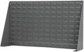 Akro-Mils 98636 Heavy Duty Steel Louvered Panel Standing Work Bench Storage Rack Garage Organizer for Mounting AkroBin Storage Bins, 36-Inch L x 8-Inch W x 20-Inch H, Grey