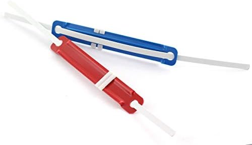 1Set/50pcs Plastic File Fastener 2-Hole Binder Clip Paper Fasteners 5 Colors Loose-Leaf Binding Clamp 8cm