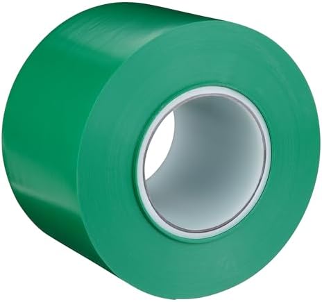 3M Durable Floor Marking Tape 971, Green, 4 in x 36 yd, 17 mil, 1 Roll