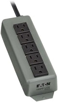 Eaton Tripp Lite Series 5-Outlet Heavy Duty Power Strip, Metal, Mountable (Wall Mount & Under Desk) 15ft Extension Cord, 15A Circuit Breaker, Industrial Garage Shop Work Bench Applications (602-15)