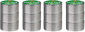 Duck Brand Color Duct Tape, 6-Roll, Metallic Chrome (1303158_C) (Pack of 2)