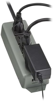 Eaton Tripp Lite Series 5-Outlet Heavy Duty Power Strip, Metal, Mountable (Wall Mount & Under Desk) 15ft Extension Cord, 15A Circuit Breaker, Industrial Garage Shop Work Bench Applications (602-15)