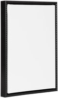 Kate and Laurel Sylvie Blank Framed Canvas Wall Art, 16x20 Black Beaded, Vintage Modern Empty Canvas for Paint-Your-Own Art, Ready to Paint Premium Canvas Already Framed