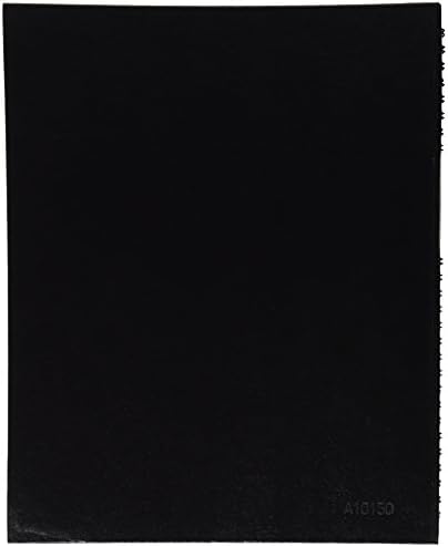 Blueline NotePro™ Executive Journal, Hard Cover, Index System, Pocket, 150 Pages, 10.75" x 8.5", Black (A10150.BLK)