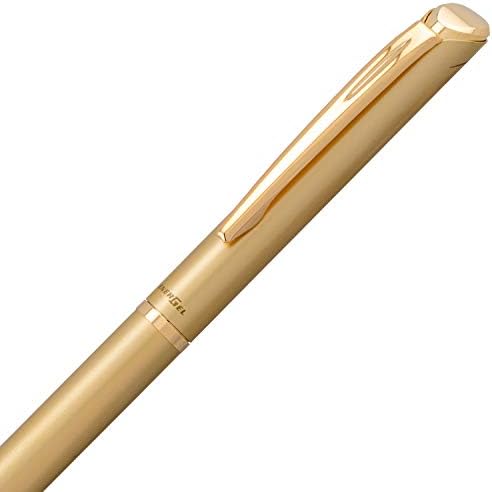 Pentel EnerGel Style Premium Liquid Gel Pen, (0.7mm), Medium line, Gold Barrel, Black Ink w/Gift Box (BL2007XABX)