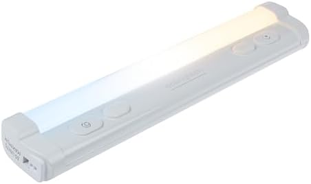 Enbrighten 12 Inch Plug in Under Cabinet Light with 5 Color Temperatures (Pack of 3)