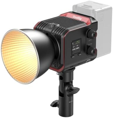 SmallRig RC 100B COB Video Light, 100W Bi-Color 2700K-6500K