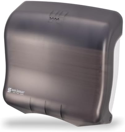 SANT1755TBK - Ultrafold Fusion C-fold amp; Multifold Towel Dispenser, 11 1/2x5 1/2x11 1/2, Black