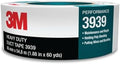 3M Heavy Duty Duct Tape 3939, Silver, 1.88 in x 60 yd, 9.0 mil, 1 Roll