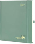 POPRUN 2027 Planner Weekly and Monthly, 8.5" x 10.5", Daily Calendar Book