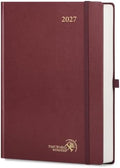 POPRUN 2027 Daily Planner One Page Per Day, Large 8.5" x 12", Day Planner