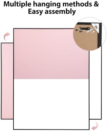 ARCOBIS Cork Board White Board Combo for Wall