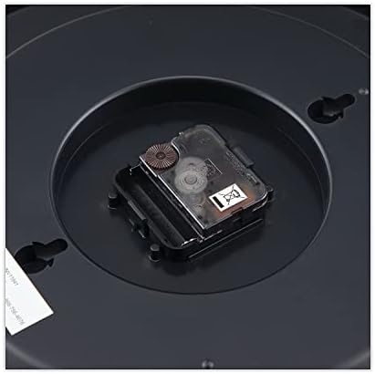 Universal Round Wall Clock, Black, 12 (11641)