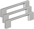 Amerock 10BX3713126 | Polished Chrome Cabinet Pull | 3-3/4 inch (96mm) Center-to-Center | 30 Pack | Cityscape | Furniture Hardware