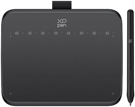 XPPen 6 * 4 inch Drawing Tablet with 16384 Pressure Levels IT640 Digital Graphic Art Tablet Battery-Free Stylus 60° Tilt Support OSU Drawing Pad for Beginner Compatible with Android Windows macOS