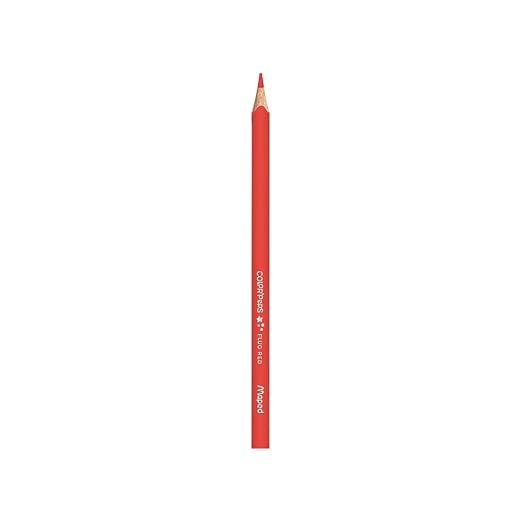 Maped Color'Peps Triangular Fluorescent Colored Pencils x6 (832003)