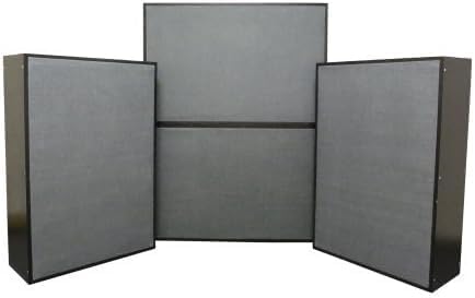 ATS Acoustics Studio Stacker Gobo Bass Trap 24"x36"x10" (Black, Pine Case)