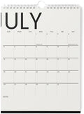 Karto Wall Calendar 2026-2027 8.5x11 in - Big Text