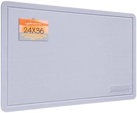 Felt Bulletin Board 36x24 inches, Decorative Pin Board for Home & Office