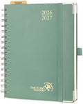 POPRUN 2026-2027 Weekly Planner 6.25" x 8.5" Weekly and Monthly Planner