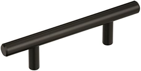 Amerock 10 Pack 3" Bar Pulls Black Bronze Drawer Pull