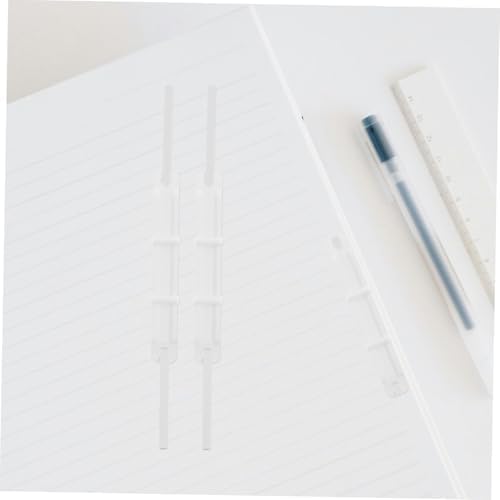 50pcs Document Binding Buckle Plastic Paper Fasteners for Punched Papers
