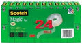 Scotch Magic Tape, 24 Rolls, Numerous Applications, Invisible, Engineered for Repairing, 3/4 x 1000 Inches, Boxed (810K24) - Pack of 6
