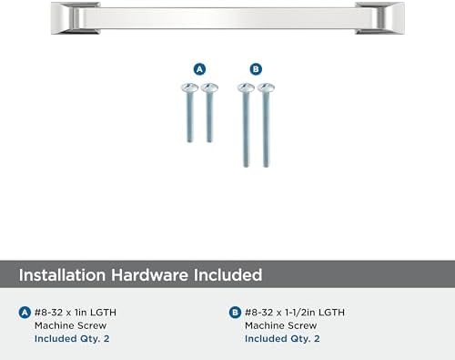 Amerock 5-1/16" Westerly Polished Chrome Drawer Pull