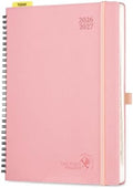 POPRUN Weekly Planner 2026-2027, 8.5" x 10.5" Academic Year Calendar Book