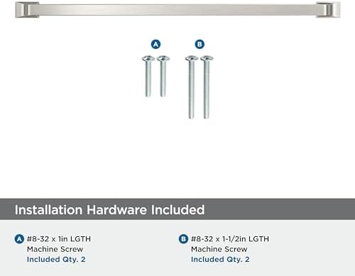 Amerock 12-5/8" Westerly Satin Nickel Drawer Pull