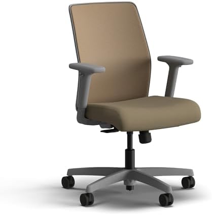 HON Ignition 2.0 Low Back Ergonomic Office Chair, Desk Chair, Quicksand
