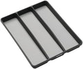 madesmart Classic 3 Compartment Utensil Tray, Granite