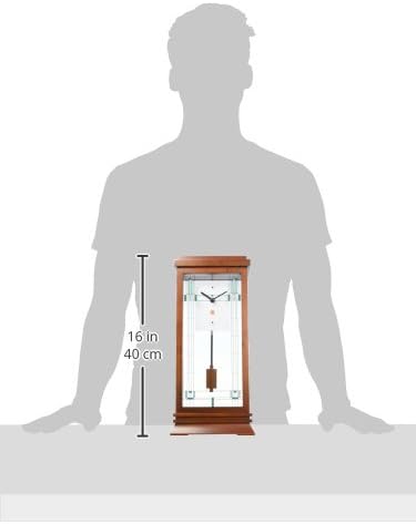 Bulova B1839 Wilits Frank Lloyd Wright Mantel Clock